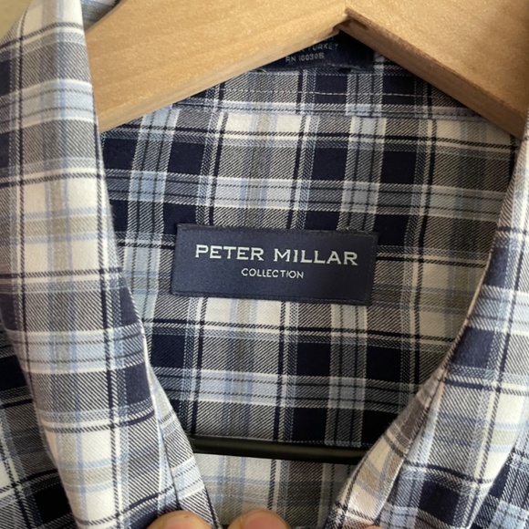 Peter Millar Collection Plaid Button Up - Picture 4 of 6